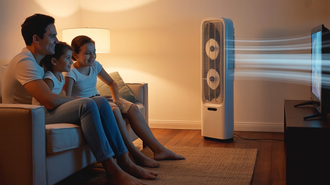 Qual é o ventilador de coluna mais silencioso? 1 Qual é o ventilador de coluna mais silencioso?